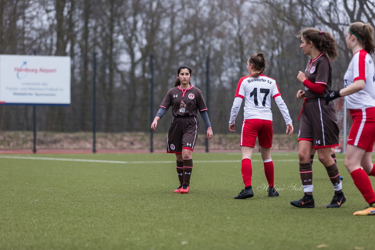 Bild 69 - B-Juniorinnen Walddoerfer - St.Pauli : Ergebnis: 4:1